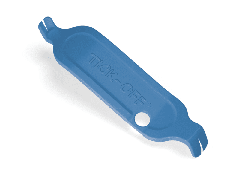 Blauer Tick-Off