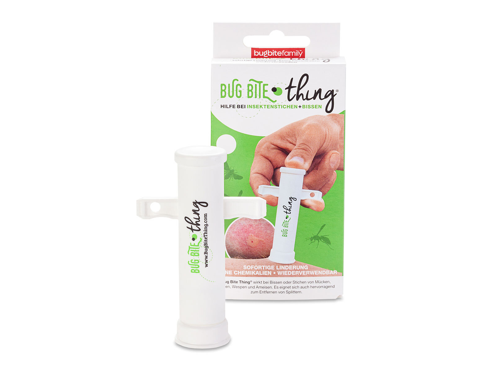 Bug Bite Thing&reg; Wei&szlig; - Insektengift-Entferner
